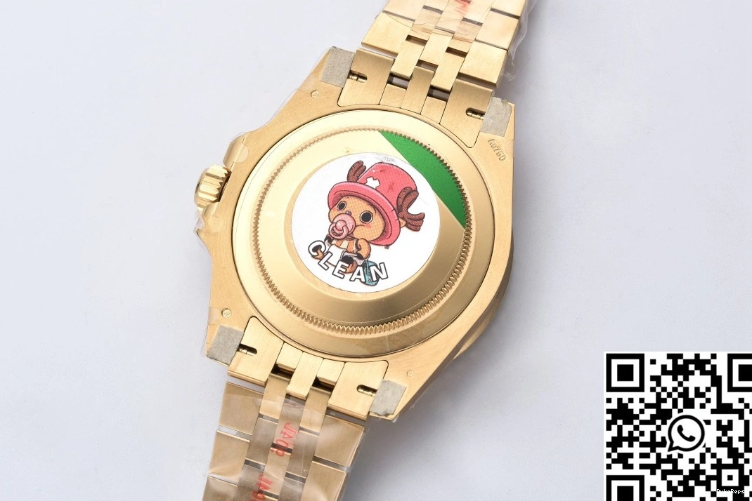 Factory Black Master Gold GMT Clean M126710BLRO-0001 Dial II Rolex Case 0328